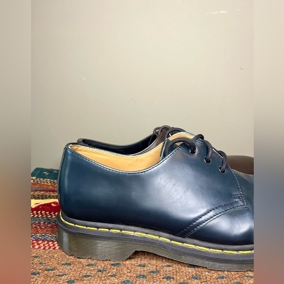 Doc Martens Mis Matched Funky Y2K Leather Brown Blue Loafer Lace Up Shoe Men 11 main image 4